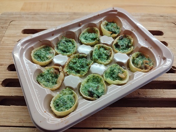 Escargot vin blanc fumé